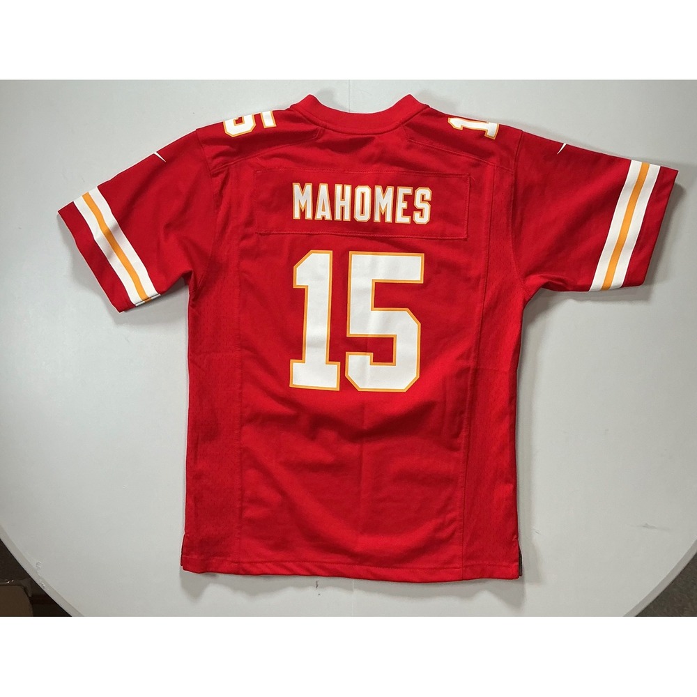 Nike Patrick Mahomes Kansas City Chiefs Jersey Kids L 14 16 Red NFL Football